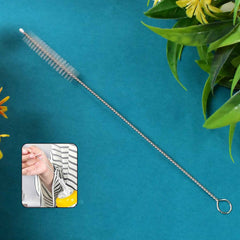 Straw Cleaning Brush – 20cm Stainless Steel for Hygienic Straws