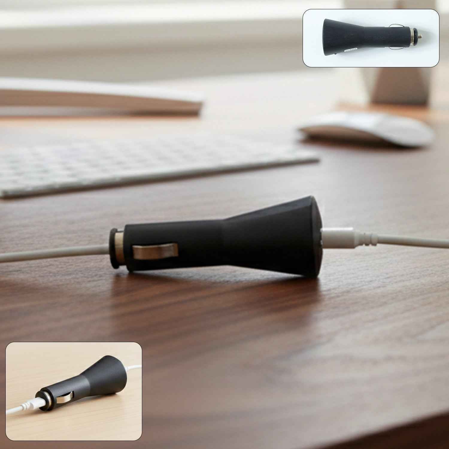 12V Single USB Car Charger Adapter – Compact Mobile Car Charger