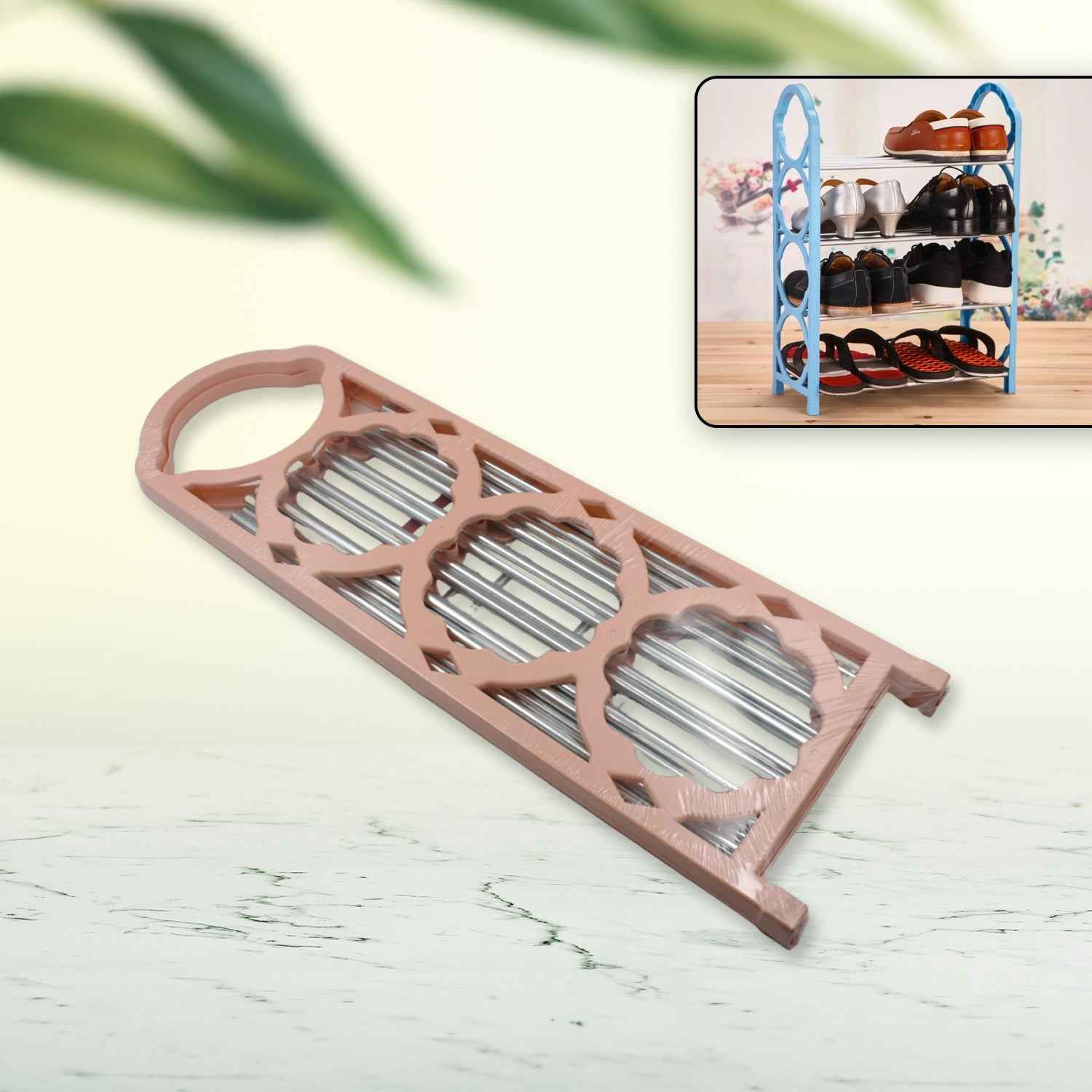 Folding Shoe Rack – 4-Layer Space Saver |  India