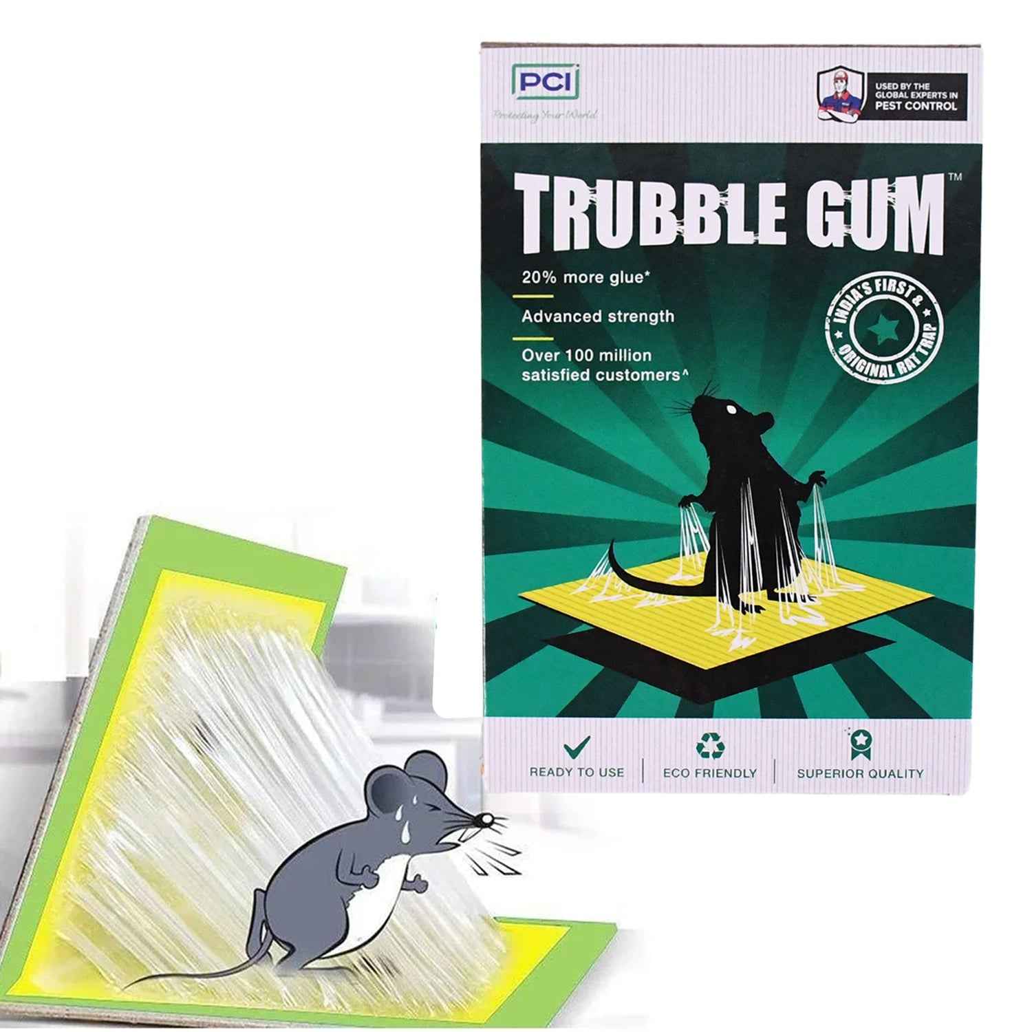 Small Size Cardboard Mouse Trap – Strong Adhesive Glue | Indo Glow