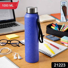 Stainless Steel Water Bottle 1000 ML – Leakproof & Durable