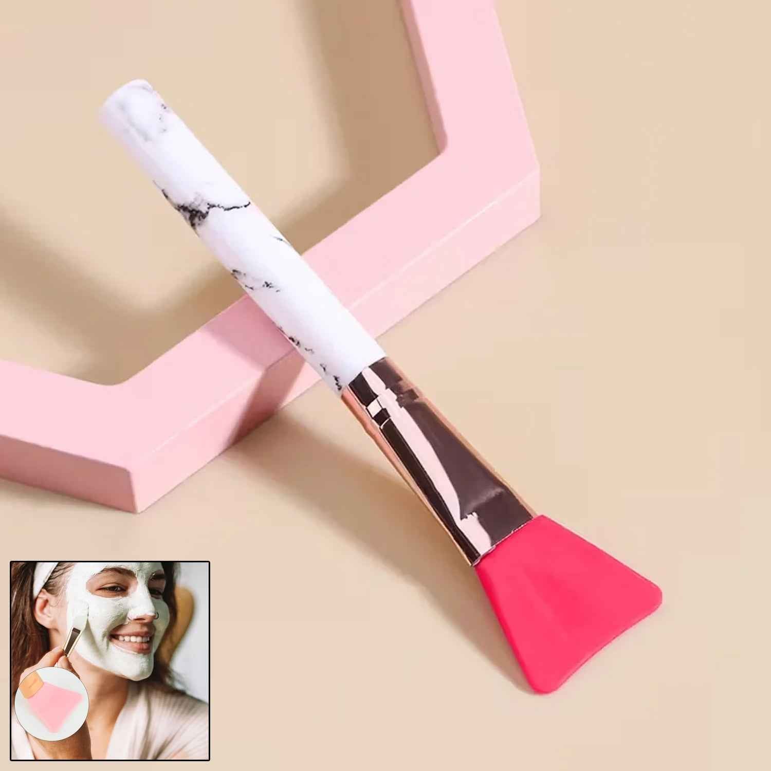 Silicone Face Mask Applicator Brush – Smooth, Hygienic Application