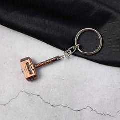 Metal Hammer Keychain – Durable Zinc Alloy Mini Keyring