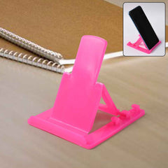 Adjustable Plastic Mobile Phone Stand – Foldable & Portable Holder