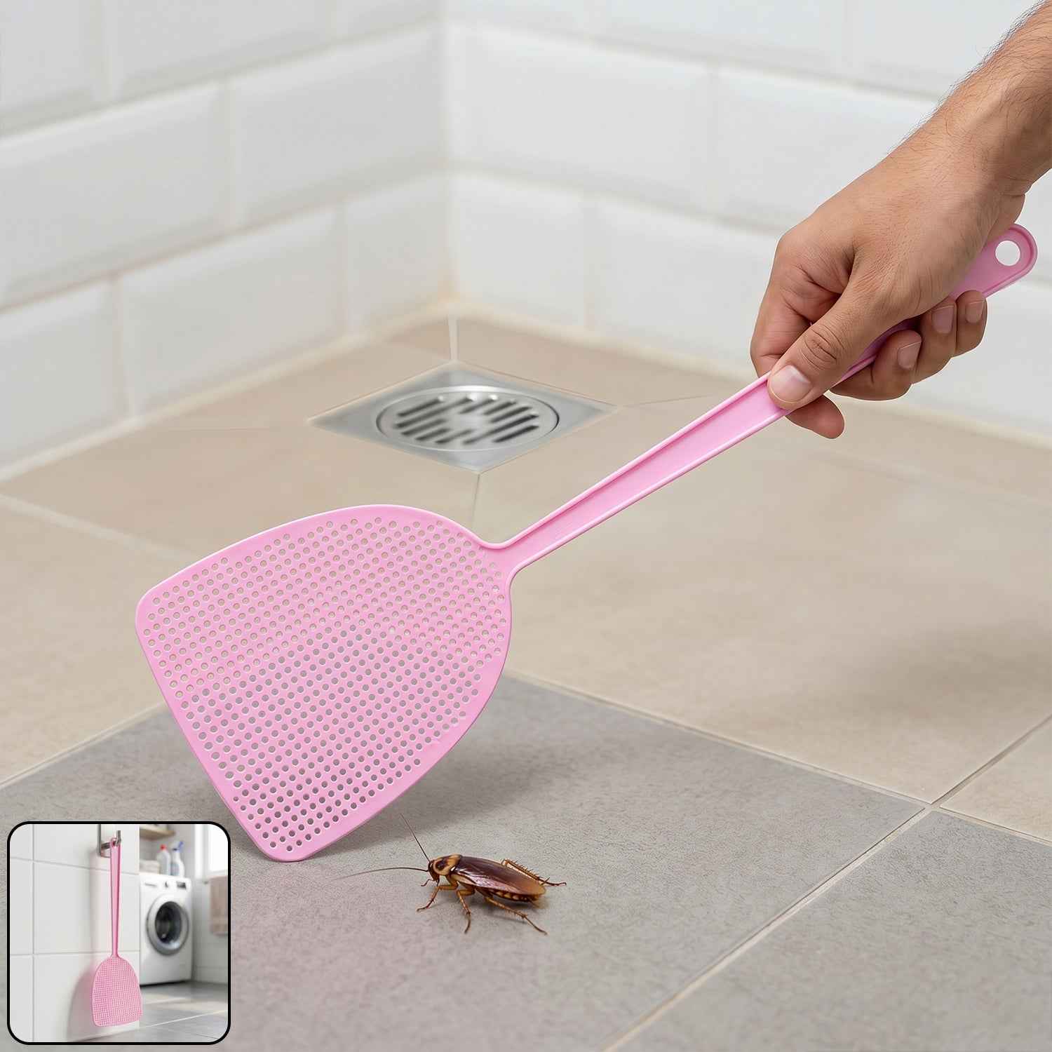 Manual Fly Swatter Ð Durable Lightweight Pest Control Tool