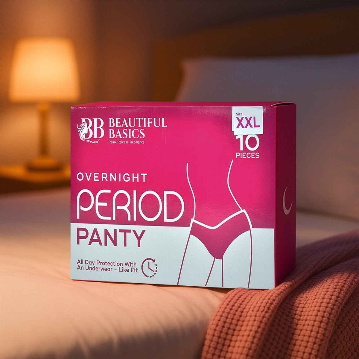 Overnight Period Panty XXL Size – Leak-Proof Comfort for Heavy Flow