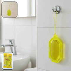 Hanging Citrus Gel Air Freshener – Long-lasting bathroom freshness