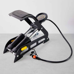 Foot Air Pump – Dual Cylinder, 150 PSI for Car & Bike | Carivox