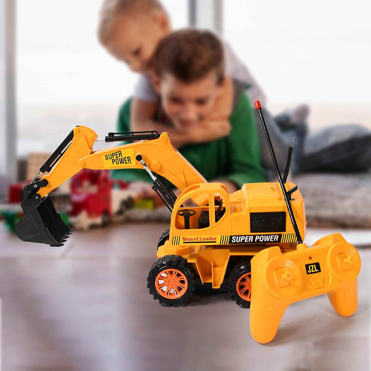 Remote Control JCB Toy – Construction Truck for Kids | Little Blocks