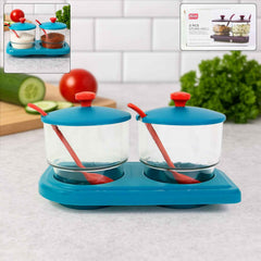 Multipurpose Spice Container Set – Durable & Compact Kitchen Storage