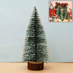 Mini Artificial Christmas Tree with Snow Effect – Compact Festive Decor
