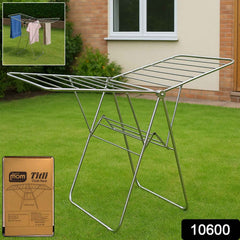 Cloth Drying Stand – Heavy Duty Foldable Stainless Steel Laundry Rack