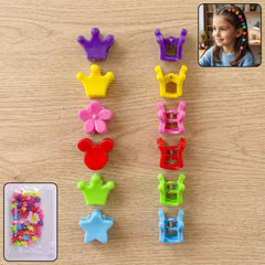 Mini Hair Claw Clips Set Ð Cute & Strong Grip Styling Accessories