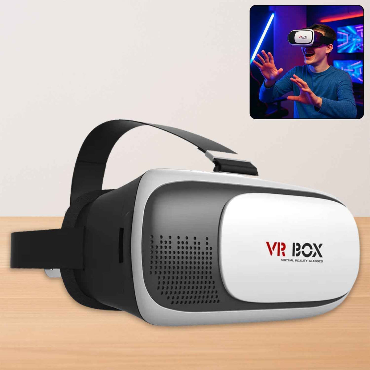 VR Box – Immersive 3D Virtual Reality Glasses for Mobile | Fitnos