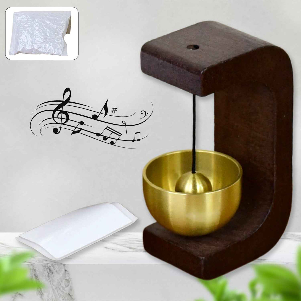 Japanese Style Zen Bell – Premium Desktop Meditation Chime