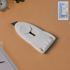 Mini Cloud Box Cutter – Compact Safe Retractable Utility Knife