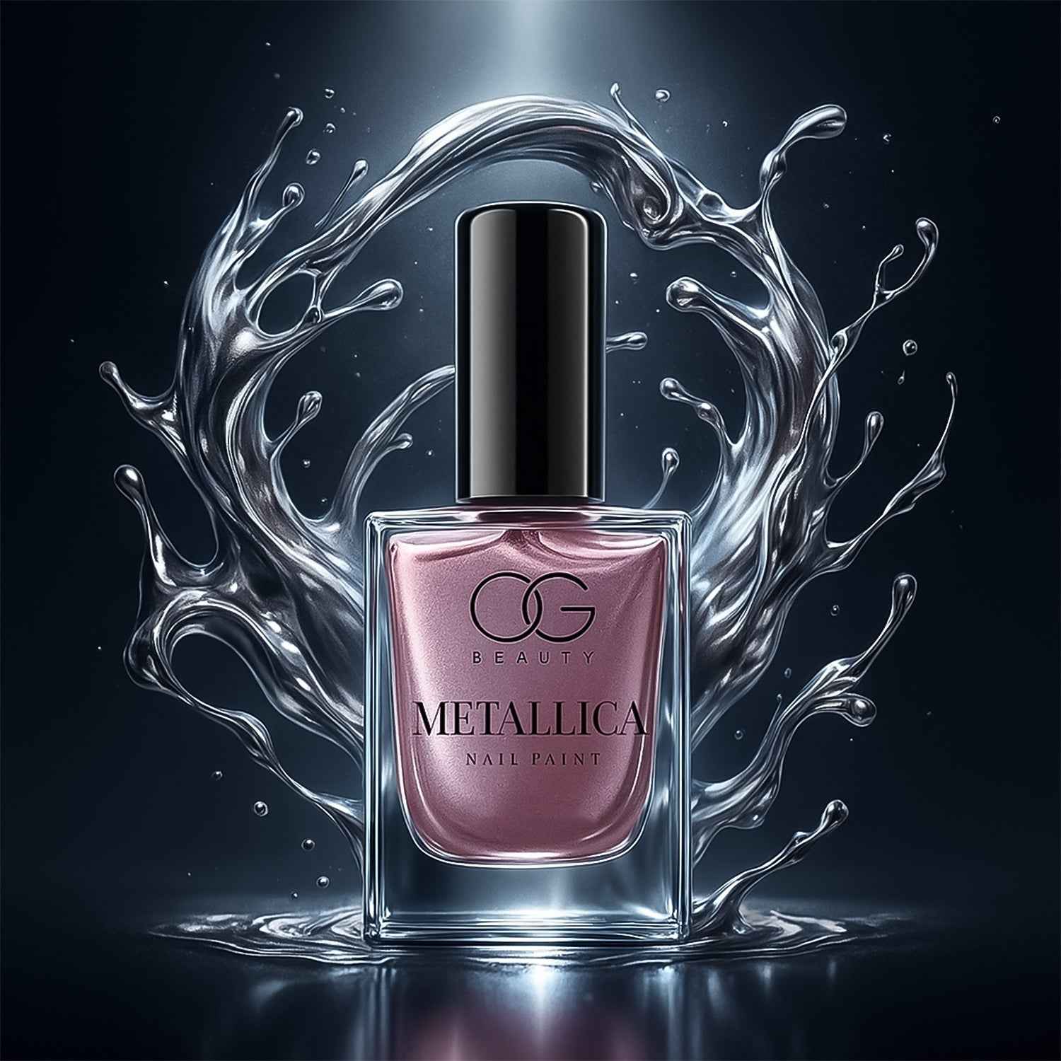 Purple Metallica Nail Polish – High-Shine & Long-Lasting 10 ML