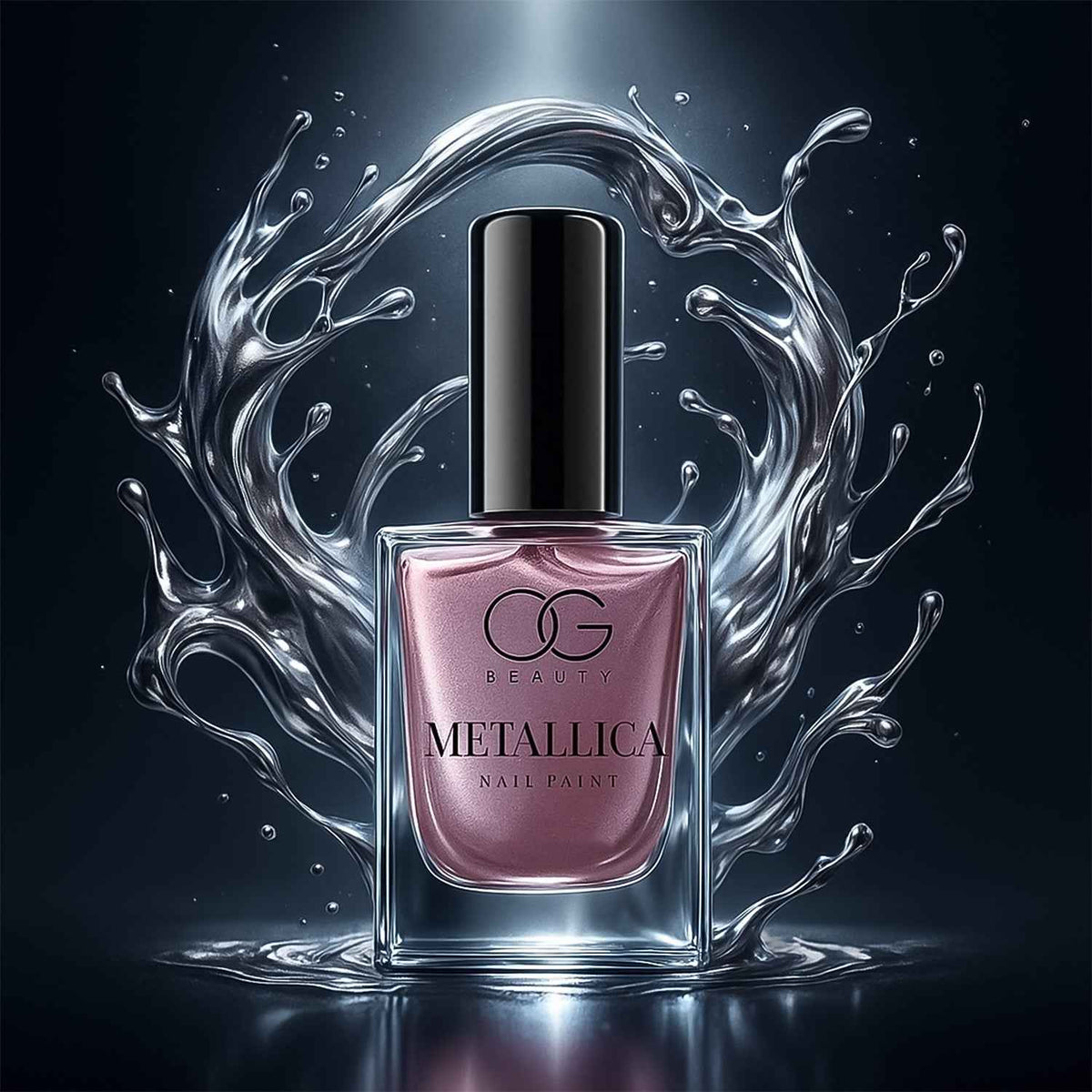 Purple Metallica Nail Polish – High-Shine & Long-Lasting 10 ML