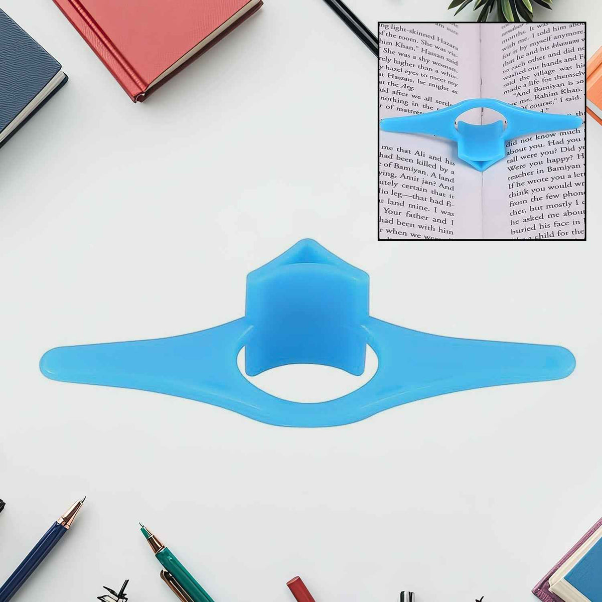 Thumb Book Support – Comfortable Reading Aid & Page Holder | worko
