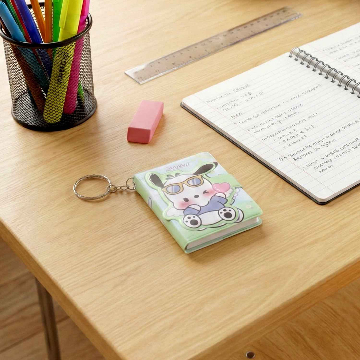 Mini Pocket Notebook – Compact Keychain for Quick Notes