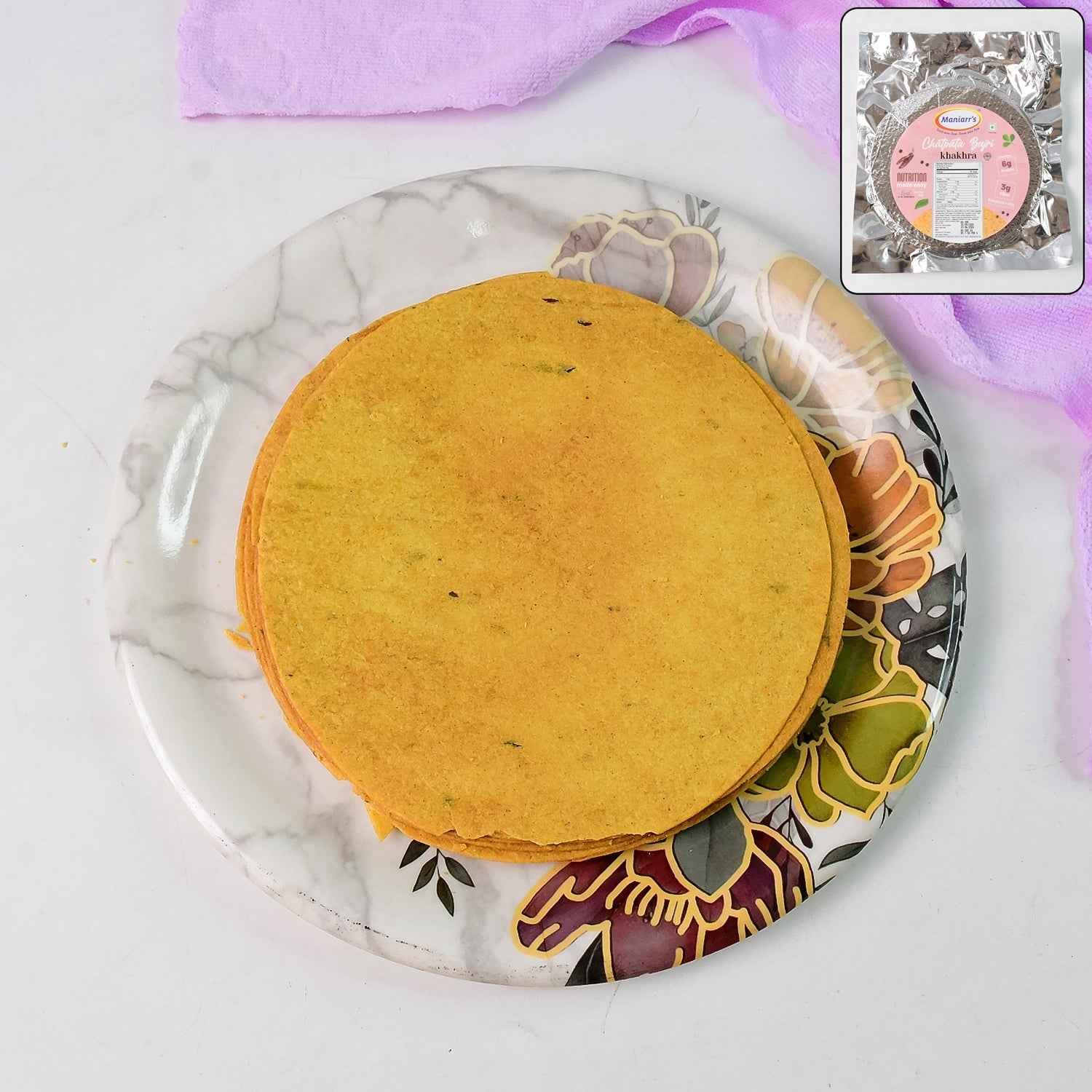 Bajri Khakhra – Chatpata & Crispy Pearl Millet Snack | Maniarr's