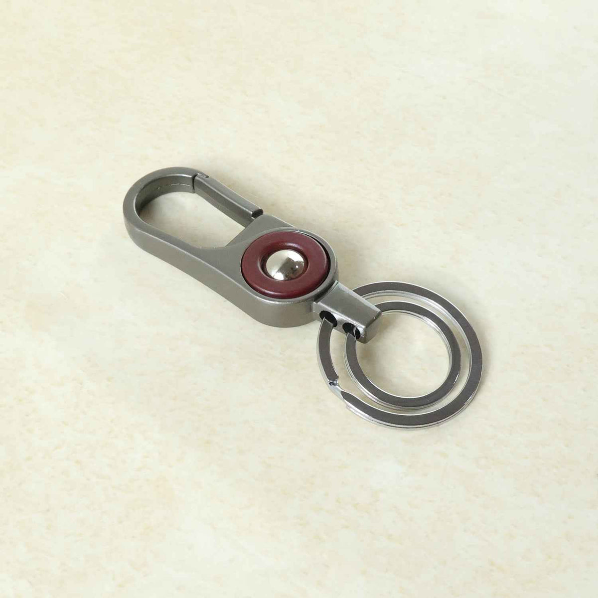 Key Holder with Dual Ring – Sturdy & Stylish for Everyday Use