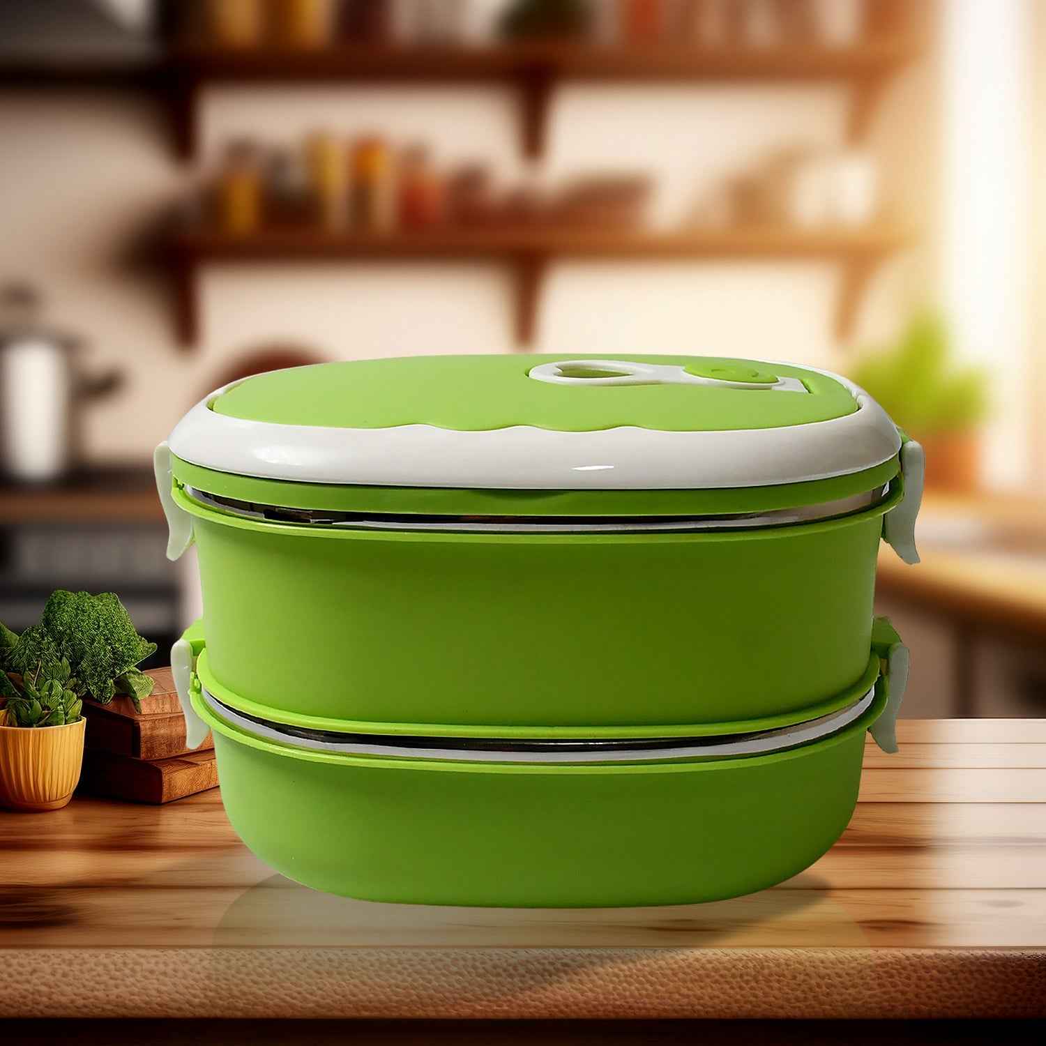 Insulated Stainless Steel Lunch Box – Thermal & Leakproof | Lunchie Bunchie