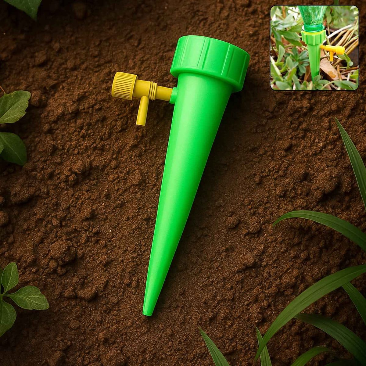 Plant Watering Spike – Adjustable Slow-Release Irrigation