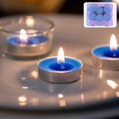 Tea Light Candles Set – 20 Multicolor Flameless Candles