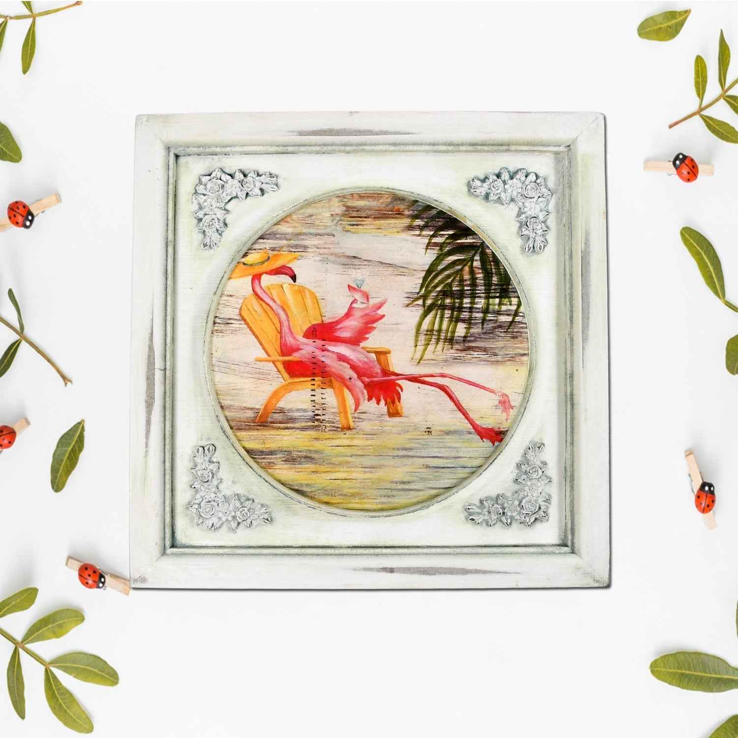 12x12 Inch Photo Frame – Wooden Desktop Display | PaintEdge