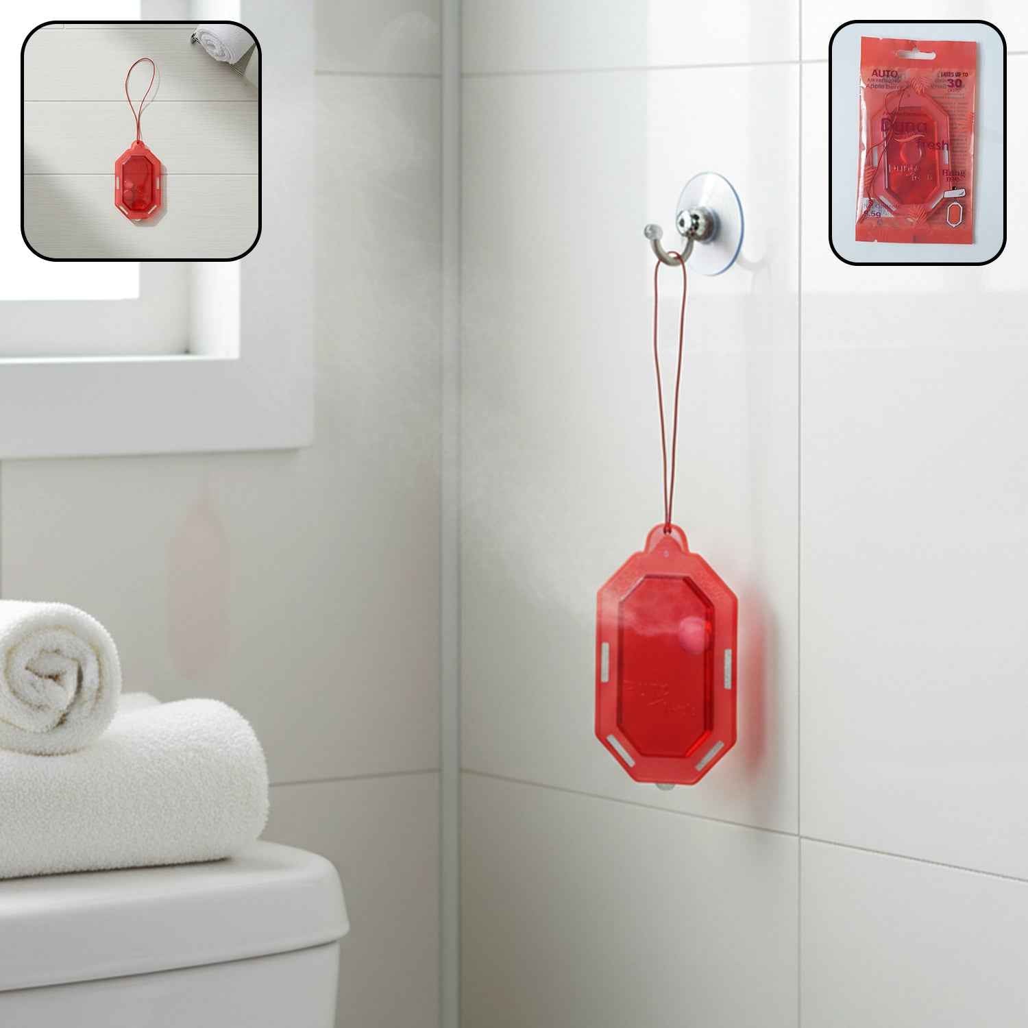 Hanging Gel Air Freshener – Continuous Freshness for Small Spaces