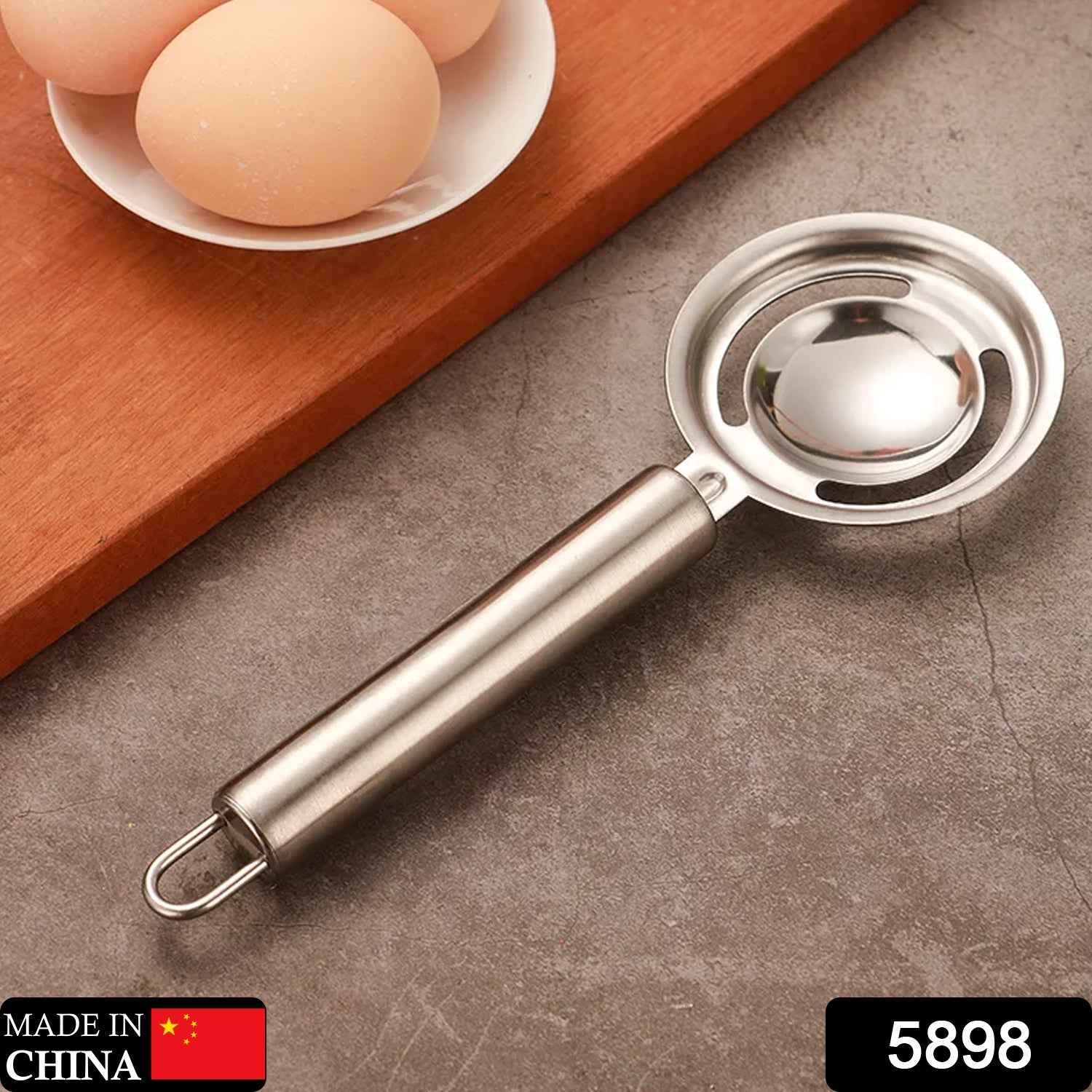Egg Separator – Stainless Steel Yolk Filter | Vastate