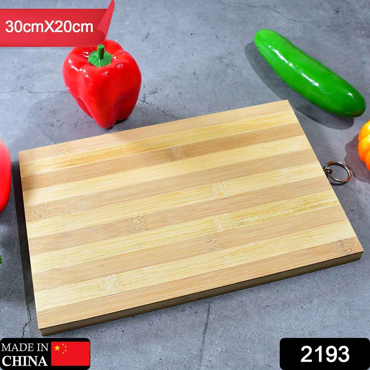 Natural Wood Cutting Board – BPA-Free & Durable | Cisora