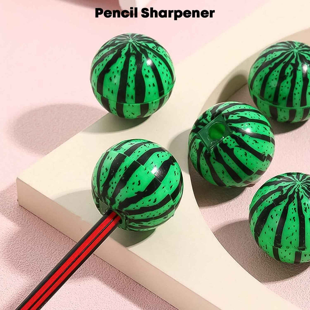 Watermelon Pencil Sharpener – Cute & Portable Manual Sharpener