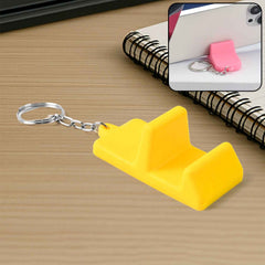 Mobile Stand Keychain – Compact 2-in-1 Phone Holder