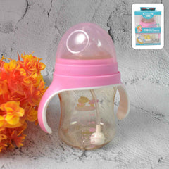 Baby Feeding Bottle – 240ml with Handles & Straw | Feedora