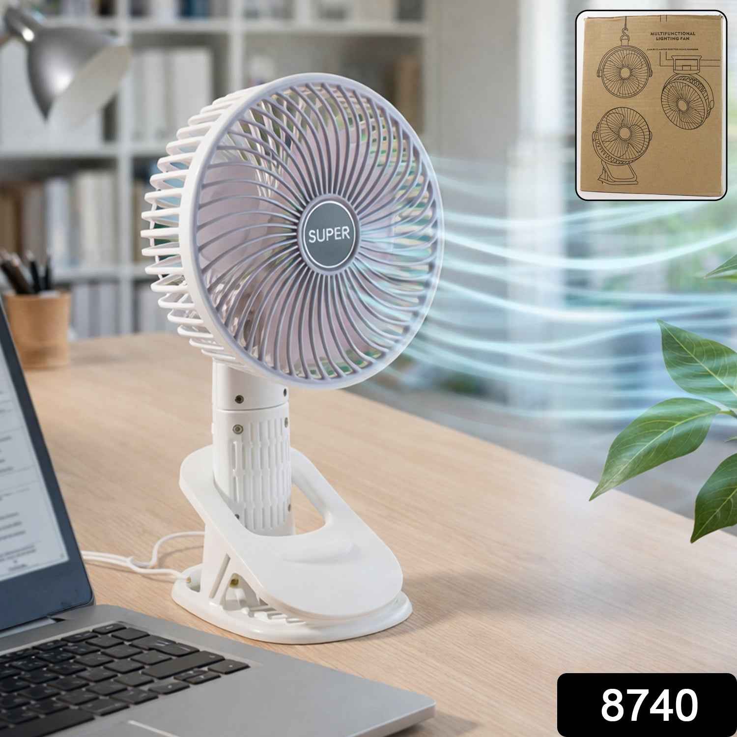 Portable USB Fan – Compact, Plug and Play Cooling