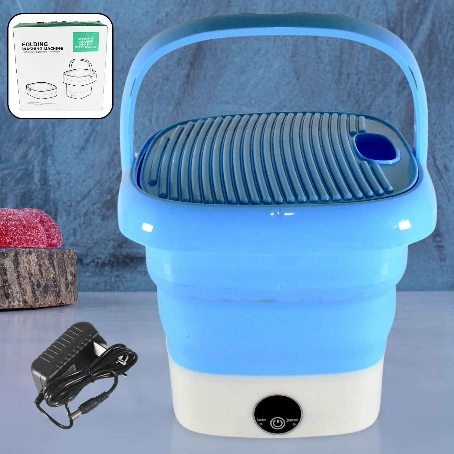 Portable Washing Machine – Mini Folding Washer for Delicates |