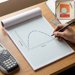 A4 Graph Paper Pad Ð Precise 1mm Square Grid for Technical & Academic Use