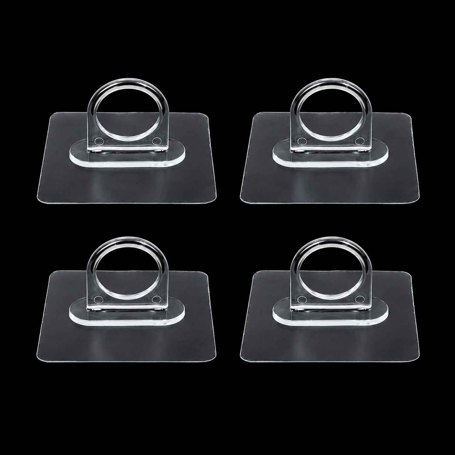 Adhesive Wall Hooks Ð Strong Hold, No Drilling Needed for Easy Organisation