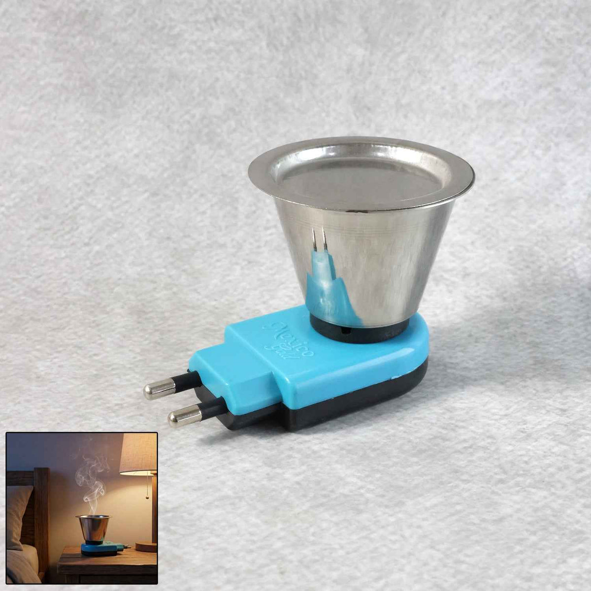 Electric Kapoor Dani – QuickBurn Steel Incense Burner | Styleva