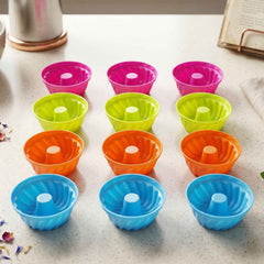 Reusable Silicone Cupcake Mould Set Ð Non-Stick & Heat-Resistant