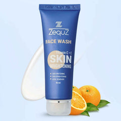 Vitamin C Brightening Face Wash – Gentle Glow & Oil Control