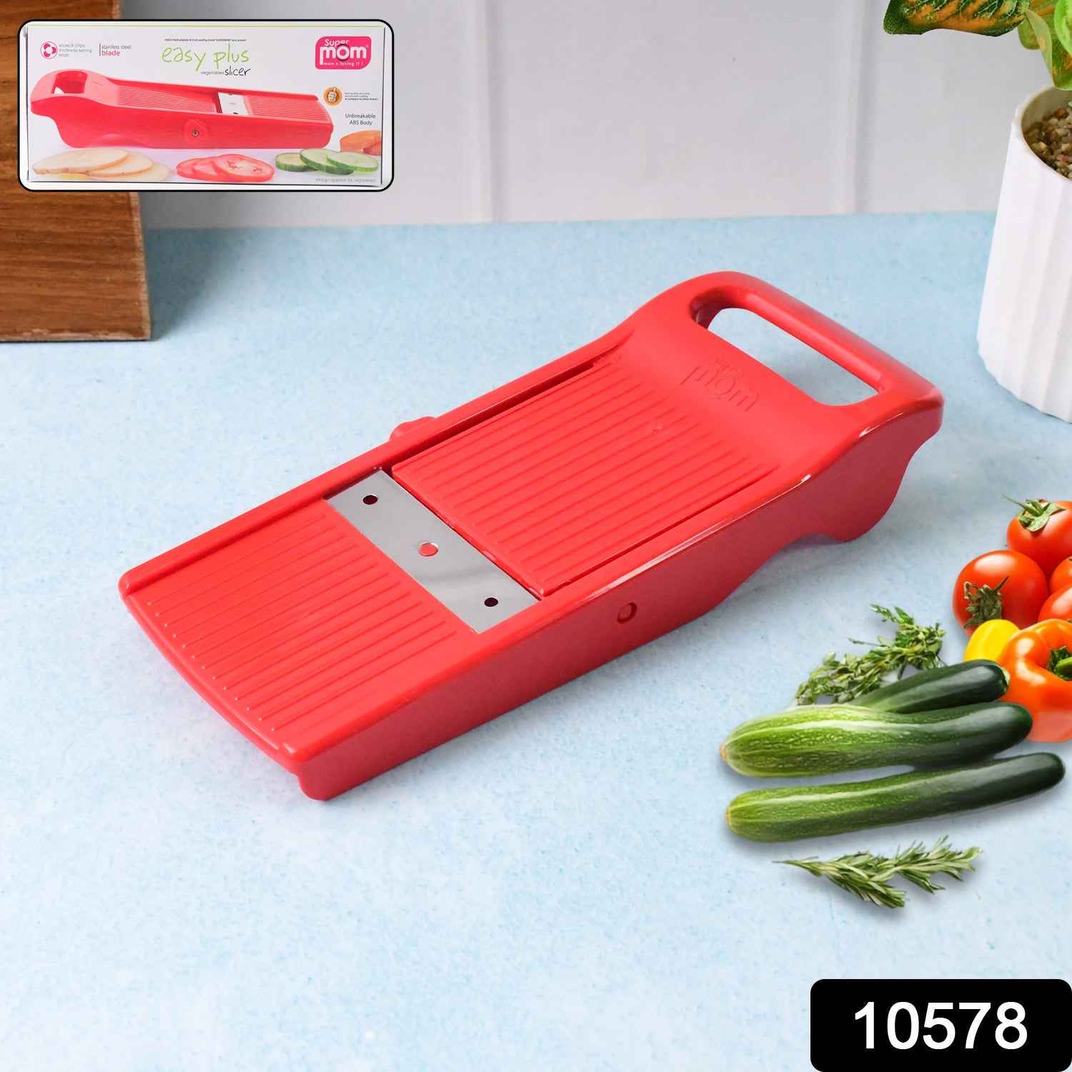 Vegetable Slicer – Adjustable Stainless Steel Kitchen Cutter