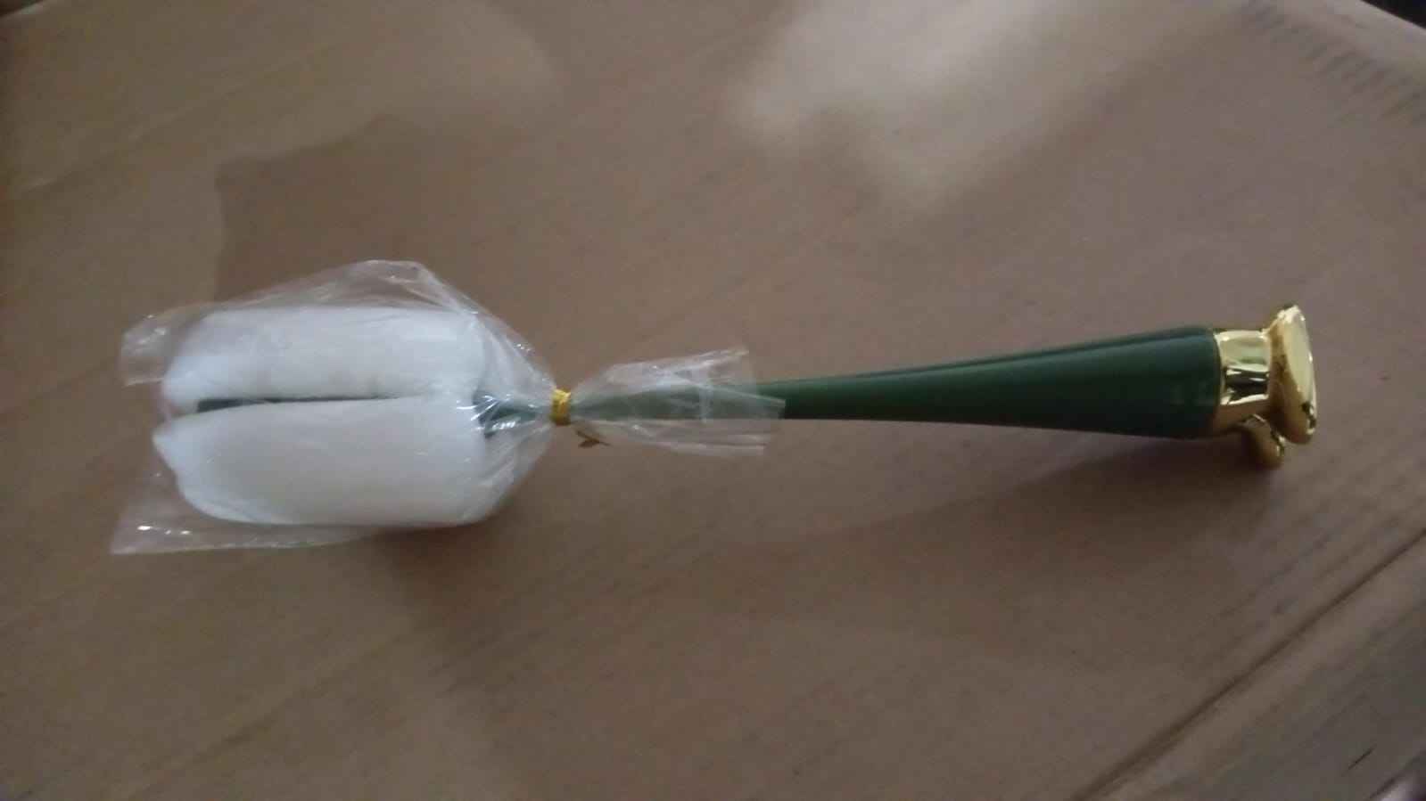 Silicone Bottle Cleaning Brush – Long Handle Foam Scrubber | Velvet Wipe