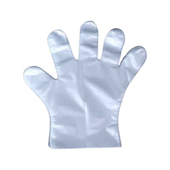Disposable Gloves – Large Clear Plastic, 100 Pcs | Grow Wear