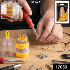 31 In 1 Precision Screwdriver Set Multi Bit Repair Tool Kit with Case (1 Set)