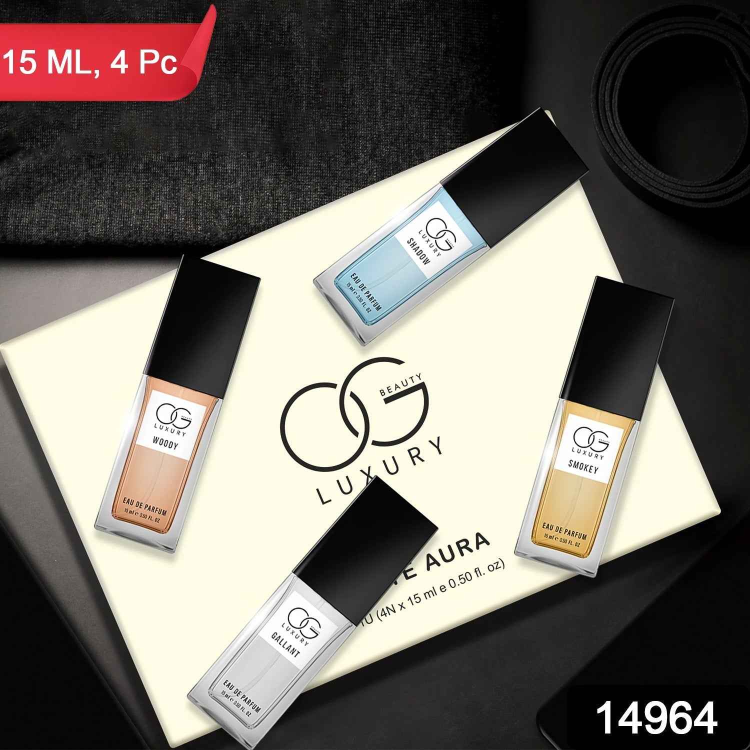 Luxury Perfume Gift Set – 4 Premium Eau De Parfum Scents