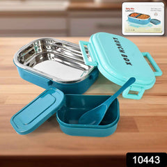 Stainless Steel Lunch Box – 3-in-1 Leakproof Set | Lunchie Bunchie