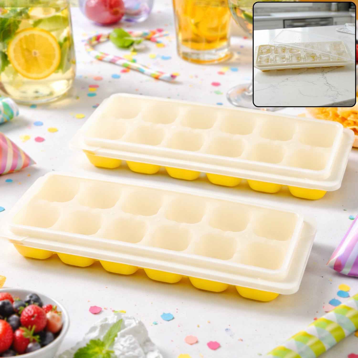 Pop Up Ice Cube Tray – Effortless Release & Multipurpose Use